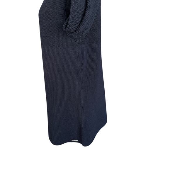 Saint James Pure Wool Knit Navy Cardigan Sweater Big Button Women’s US 6 UK 10 - Picture 7 of 12